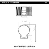 Pneu Box Two 20" à tringle rigide 60 TPI (451MM)